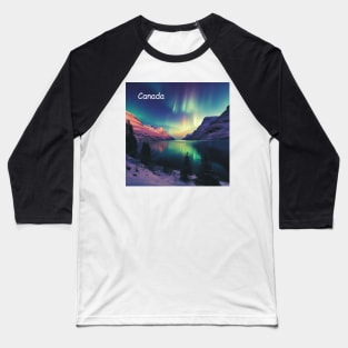 Northern Lights . Baseball T-Shirt